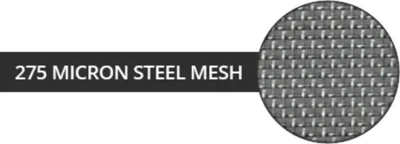 LeafFilter product mesh steel