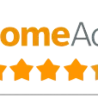 HomeAdvisor star rating with logo