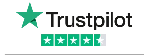 Trustpilot star rating with logo