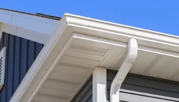 Clean gutter system. Know before buying gutters.