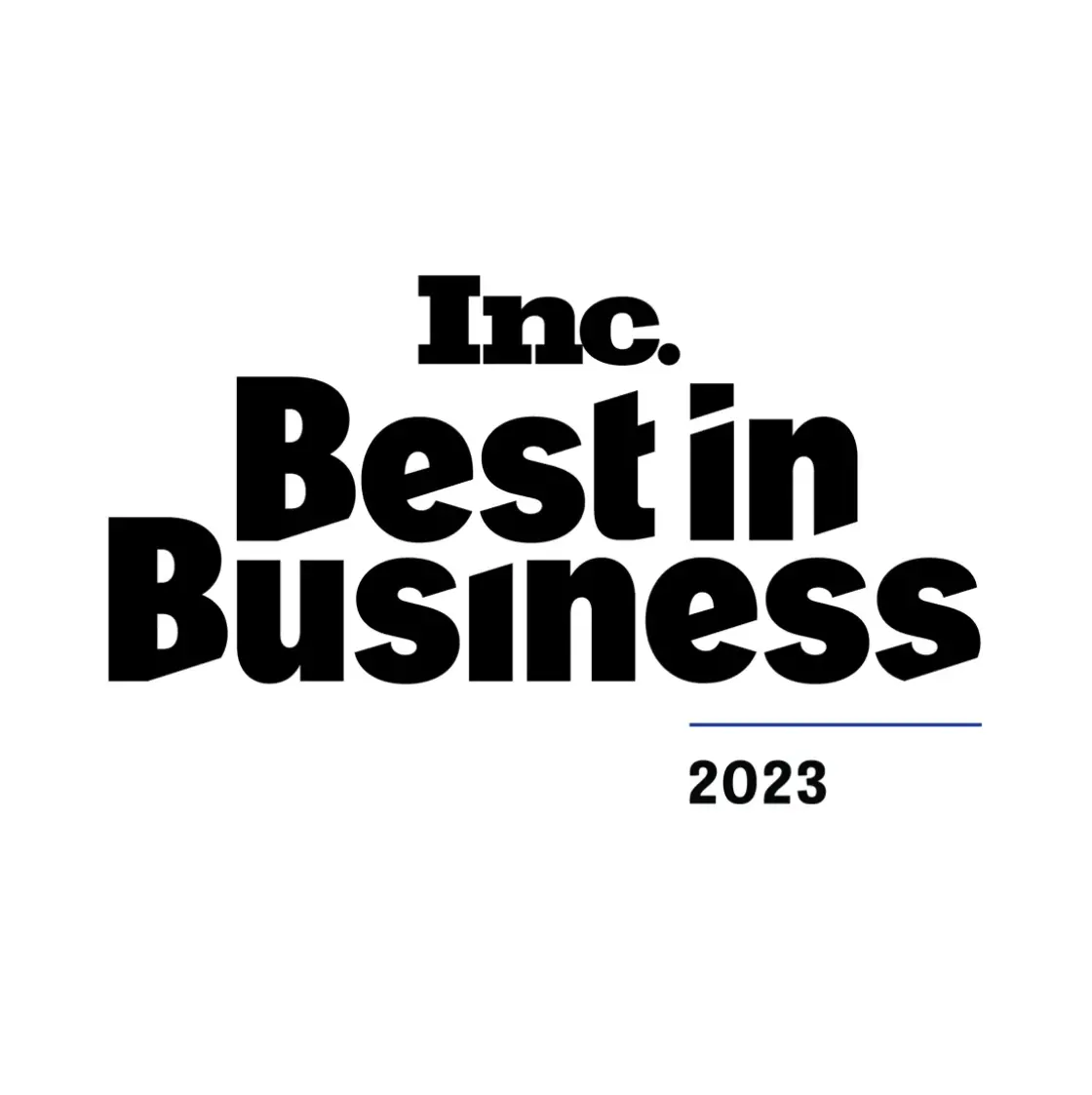 Inc. Best in Business 2023 Award Logo