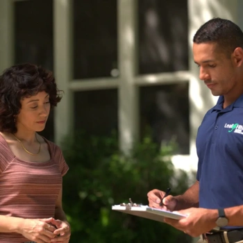 1. Schedule your FREE gutter inspection