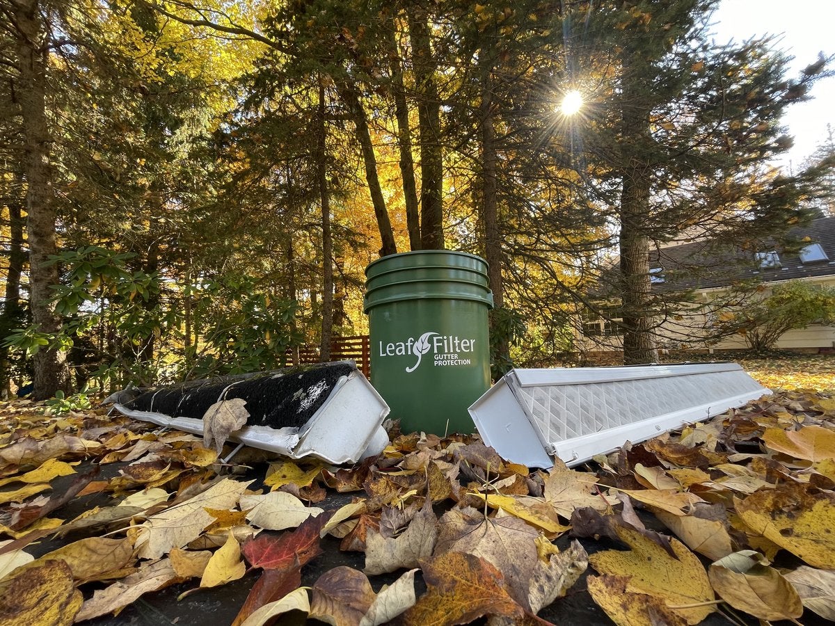 Packing Gutter Gutter Installation & Replacement in Midland, TX | LeafFilter Gutter ...