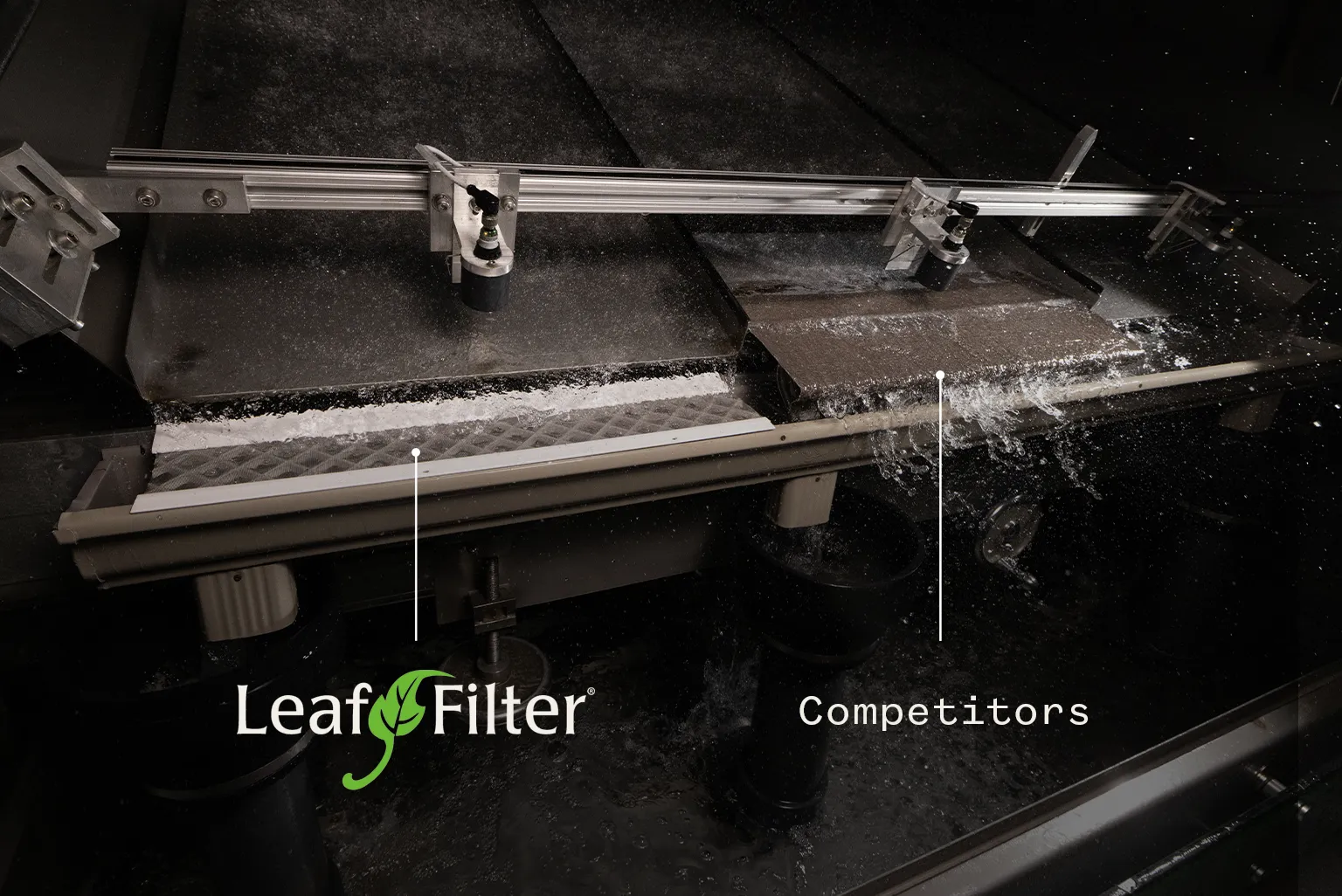 LeafFilter system test
