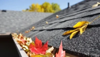 Fall gutter protection