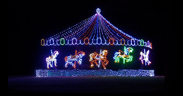 Ogelbay's Winter Festival of Lights in Wheeling, WV