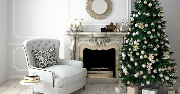 A vintage fireplace is all the rage right now