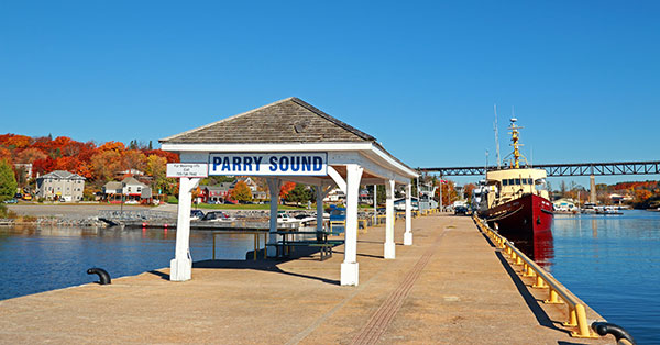Parry Sound is a wonderful summer community or year-long residence