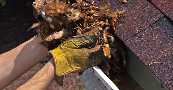 prevent overflowing gutters
