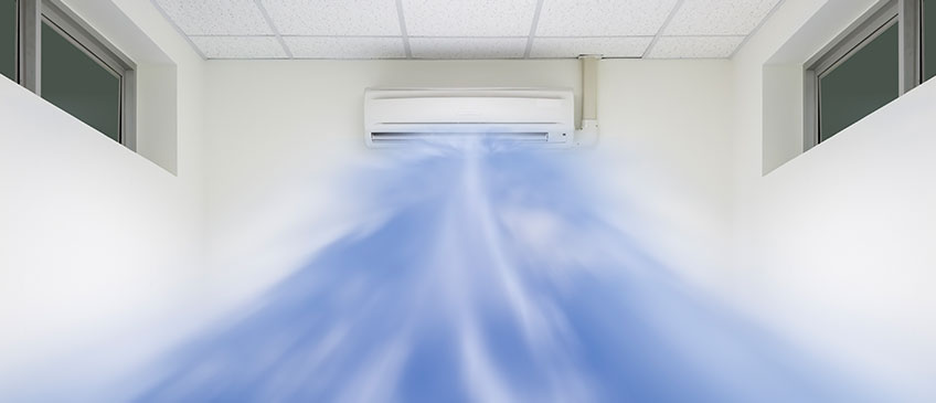 clean air conditioner unit