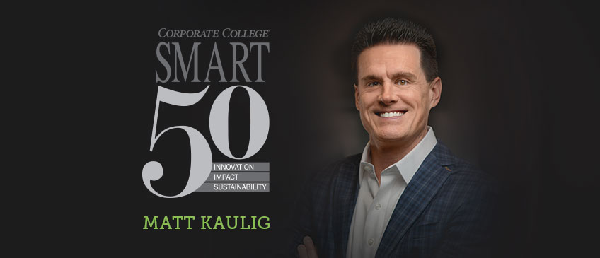 Matt Kaulig named 2018 Smart 50 recipient